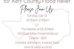 Sip & Bid for Kerr County Flood Relief