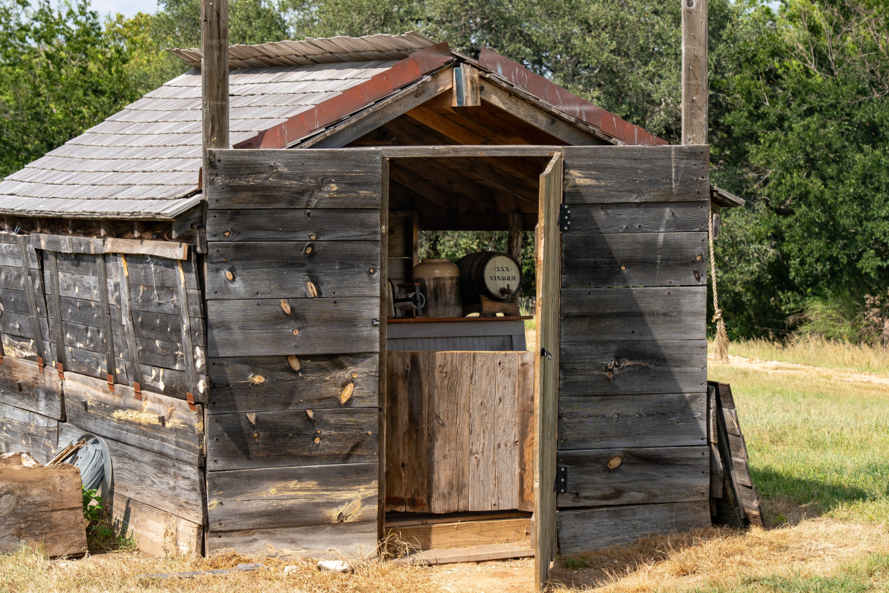 Stop by the Fort Martin Scott State historic site